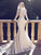 Trumpet/Mermaid Jewel Long Sleeves Sweep/Brush Train Lace Tulle Wedding Dresses TPP0007003