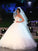 Ball Gown Bowknot Sweetheart Tulle Sleeveless Floor-Length Wedding Dresses TPP0006045